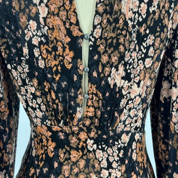 Free People Women's Heartbeats Mini Dress Floral Small - Picture 3 of 12